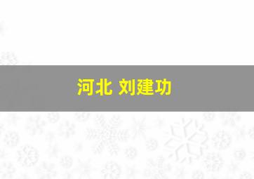 河北 刘建功